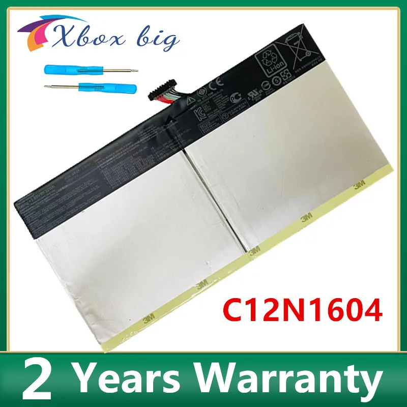 Nova C12n1604 Bateria do Portátil para Asus Livro Transformador T101 Ha3d T101ha3e T101ha3k T101ha 0b20002120000 B102067-0001