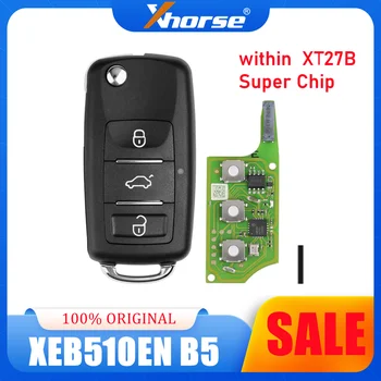 XHORSE-Super Télécommande Universelle XEB510EN B5, Puce Comte 27B, Version Anglaise, Utilisé avec VVDI2 VVDI, Outil Clé, 1 Pièce