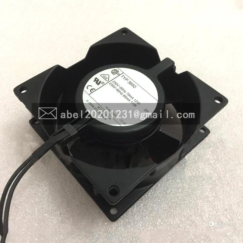 

BRAND NEW TYP 3650 12W/11W ORIGINAL COOLING FAN 9238 92*92*38MM