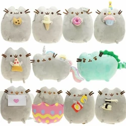 15CM Cartoon Cat Plush Toy Cartoon Cat Plush Toy Biscuit Ice Cream Rainbow Cake Cat Plush Soft Stuffed Animal Toy Children Gift