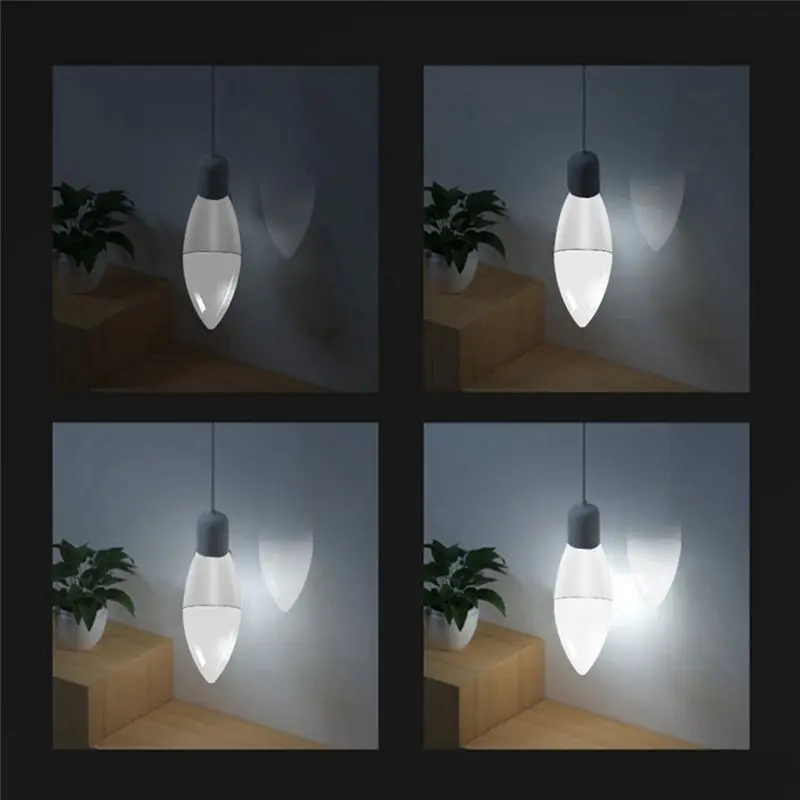 ABFN-Tuya E14 Smart Bulb Dimmable Five-Way Spiral Candle Bulb Wifi RGB Bulb Remote Control And Voice Control 7W