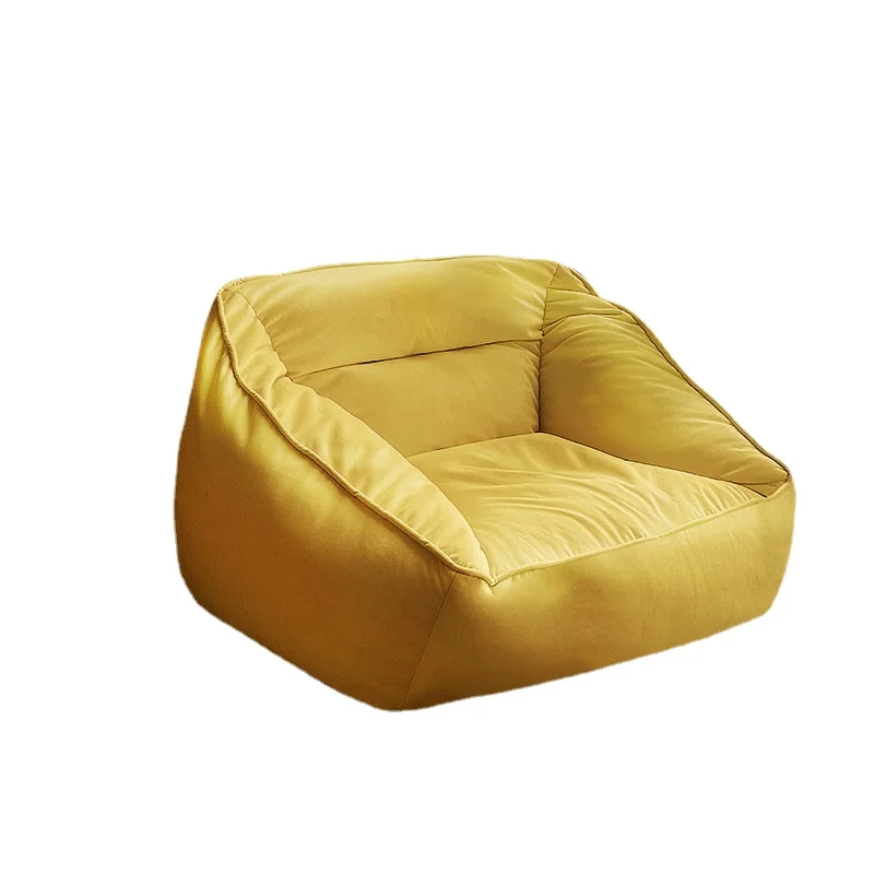 Quarto confortável Bean Bag Sofás, Lounge preguiçoso moderno, mobiliário nórdico, decorações ergonômicas piso, Divani Soggiorno