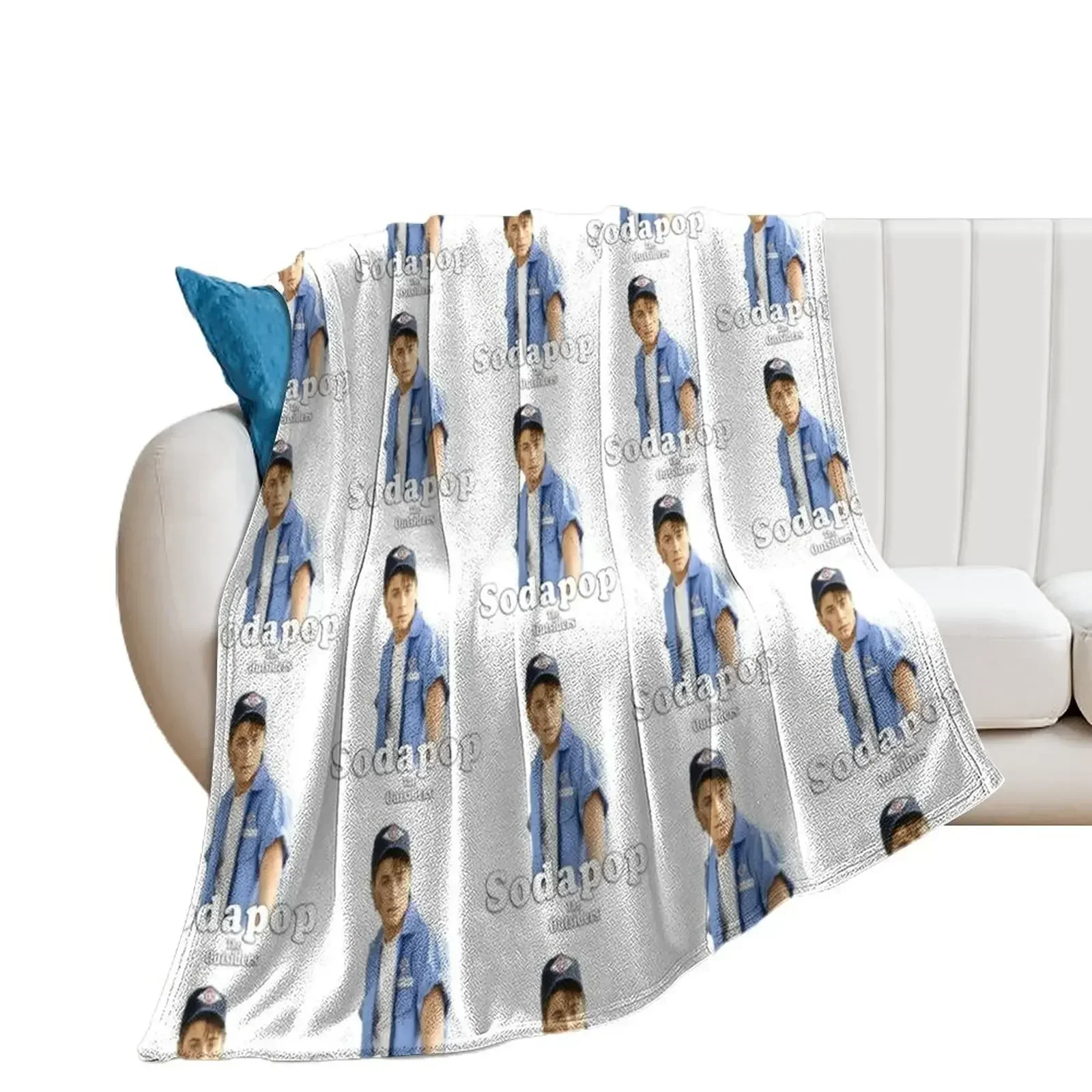 Sodapop Curtis (The Outsiders) Throw Blanket Furrys manga Kid'S valentine gift ideas Blankets