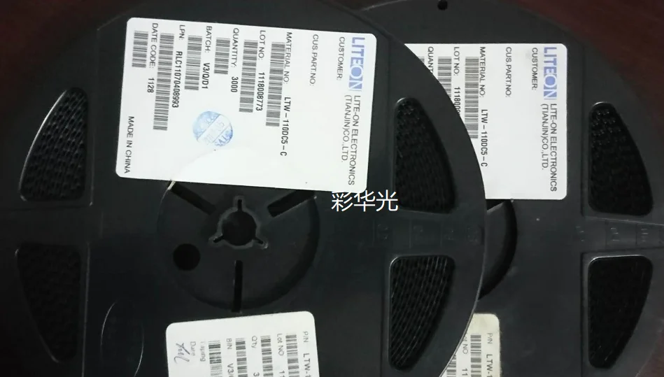 50 pezzi/Taiwan 1204 patch laterale LED bianco LTW-110DC5-C originale