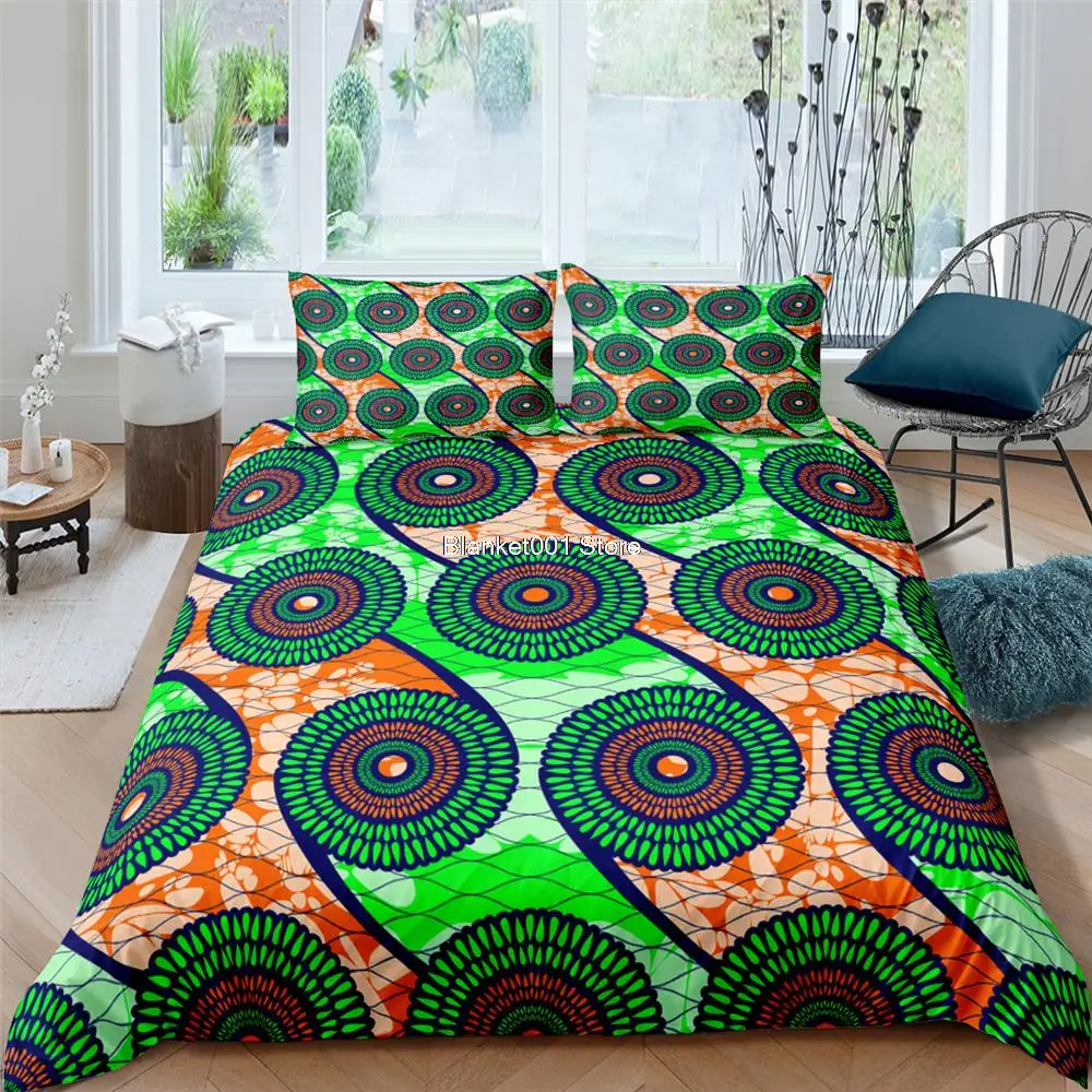 

Exotic Geometric Duvet Cover Set Luxury Mandala Bedding Colorful Abstract Art Quilt Cover Queen Bed Set Teens Drop Ship