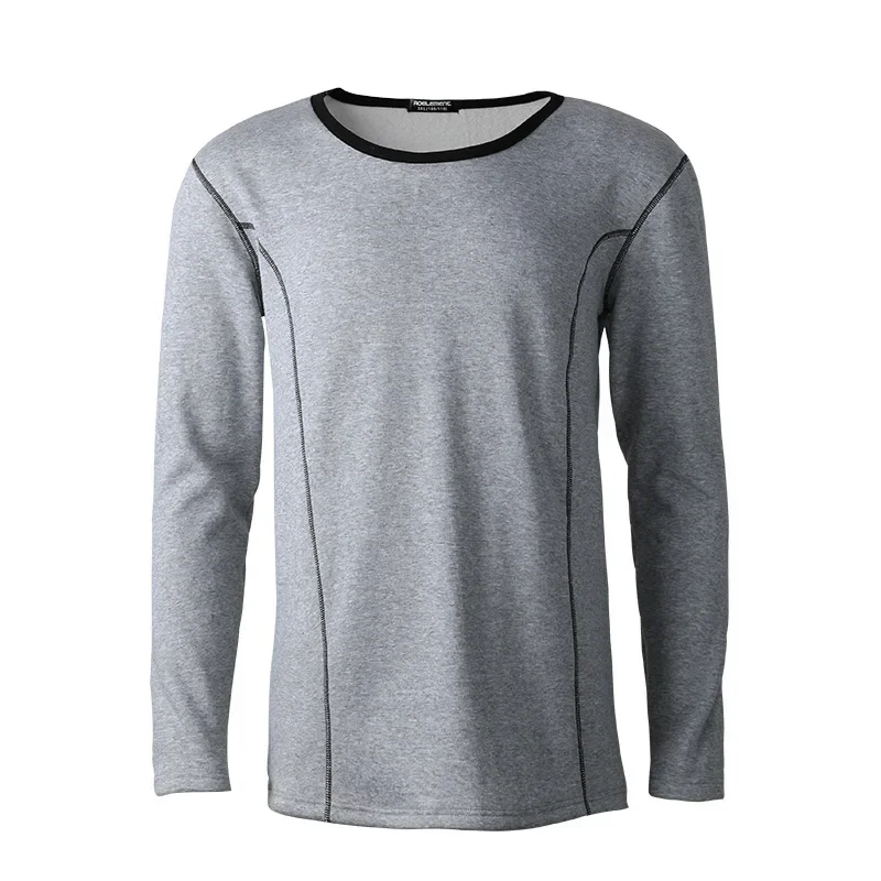 

Warm underwear men's thick and fleece men's warm top single base clothing slimming autumn clothes winter autumn