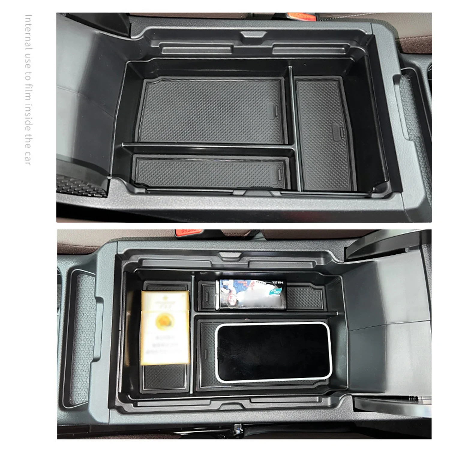 Mittel konsole Organizer kompatibel mit Honda Crv 2023 2024 Zubehör CR-V Hybrid Sport Armlehne Tablett abs Einsatz Teiler Box