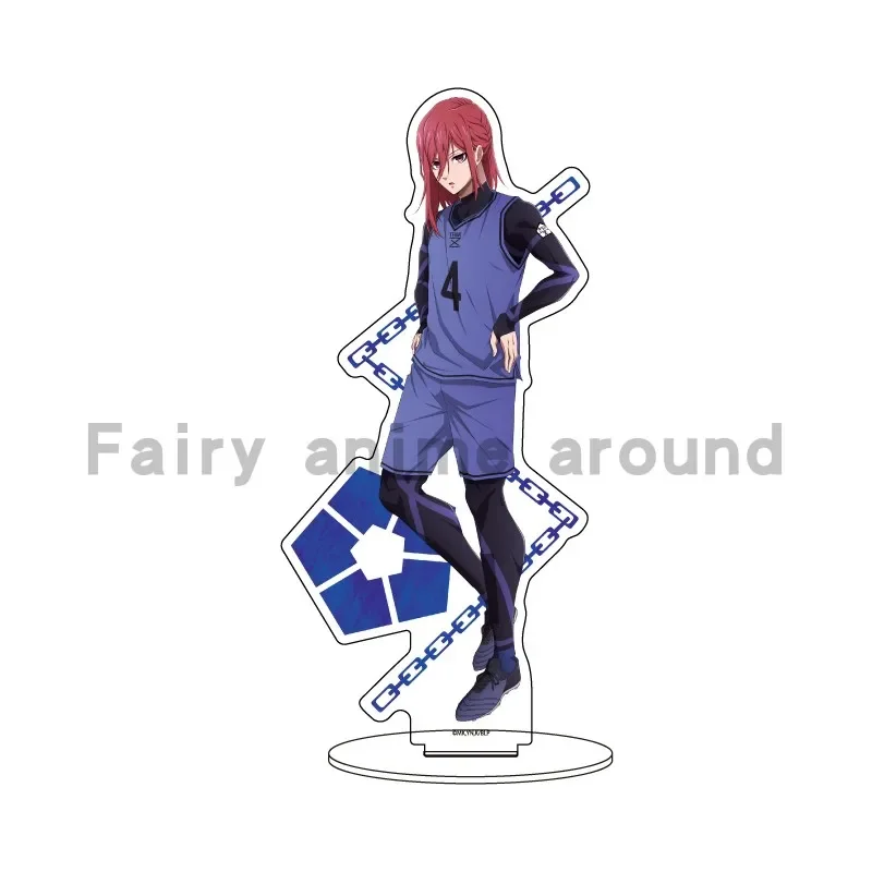 أنيمي عمل الشكل دمية Chigiri Hyoma Isagi Yoichi Kunigami Rensuke الاكريليك حامل نموذج لوحة تأثيري لعبة للهدايا #6