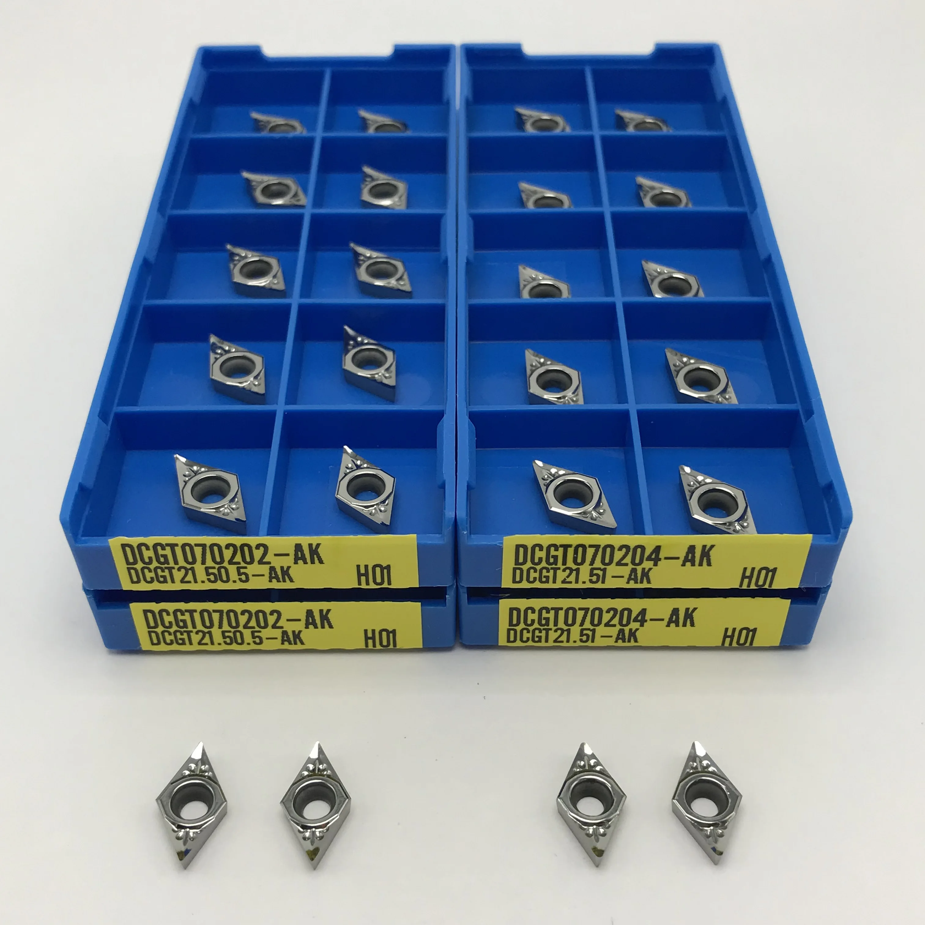 DCGT070204 AK H01 Aluminum Inserts Turning Tool Carbide Lathe Tools CNC Turning Insert Cutting Tool DCGT 070204 Aluminum Tool