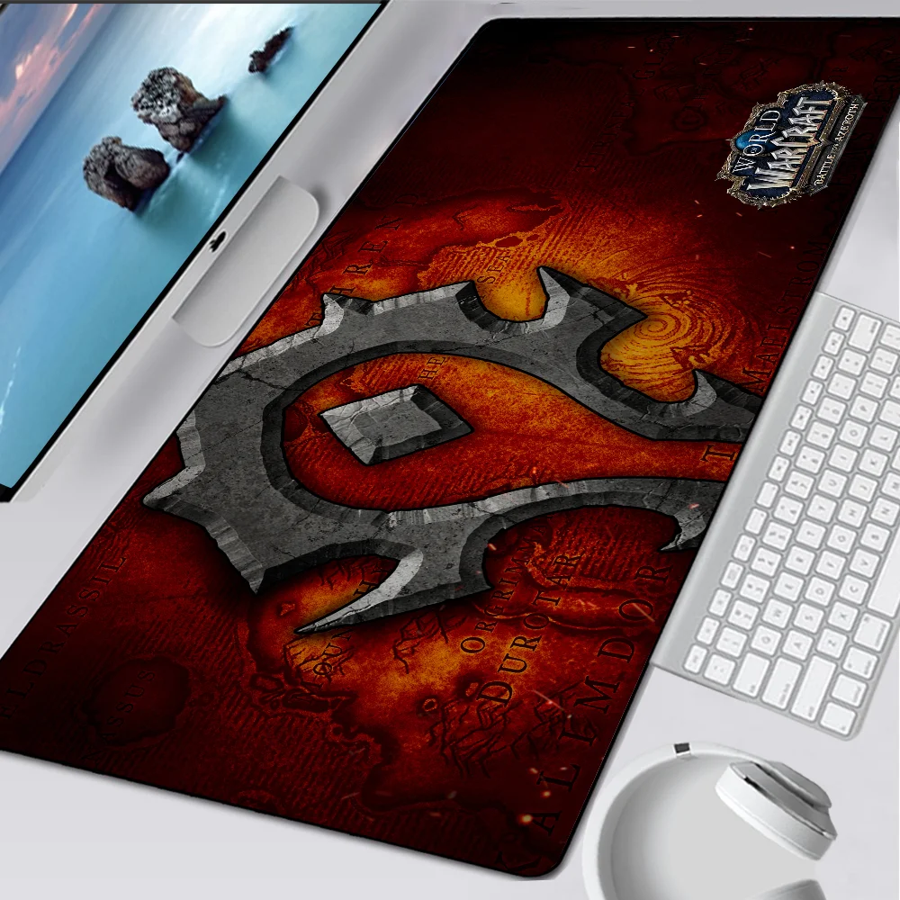 World of Warcraft Horde Large Gaming Mouse Pad Computer Mousepad PC Gamer Mouse Mat Laptop Mouse Carpet Keyboard Mat Desk Pad