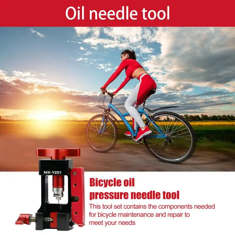 Bicycles Oil Needle Installation Tool Hydraulic Disc Hose Cutting Tools Brake Lines Tubing Entry Device Bikes Tubing Cutter