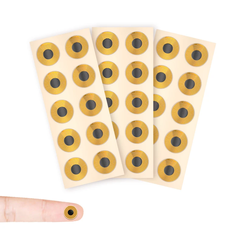 13.56mhz Ntag213 FPC Label/Tag 144Bytes Programmable Chip Mini NFC Anti-metal Tag Sticker RFID Access Control System [Dia10mm]