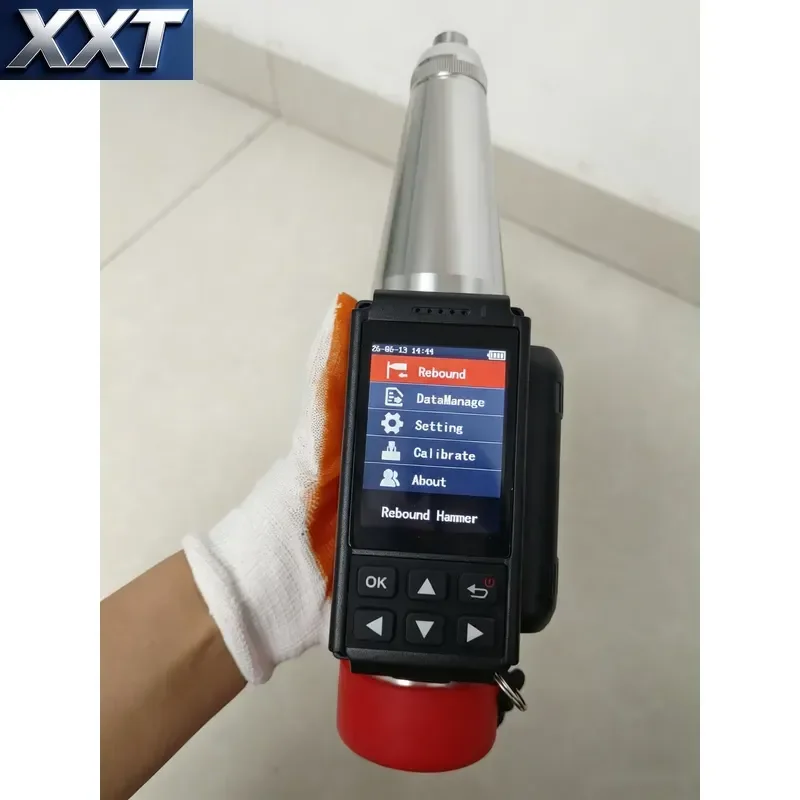XXT Professional Schmidt Hammer Concrete Tester | Rebound Resiliometer 10-70Mpa for Building, Bridge & Highway Construction