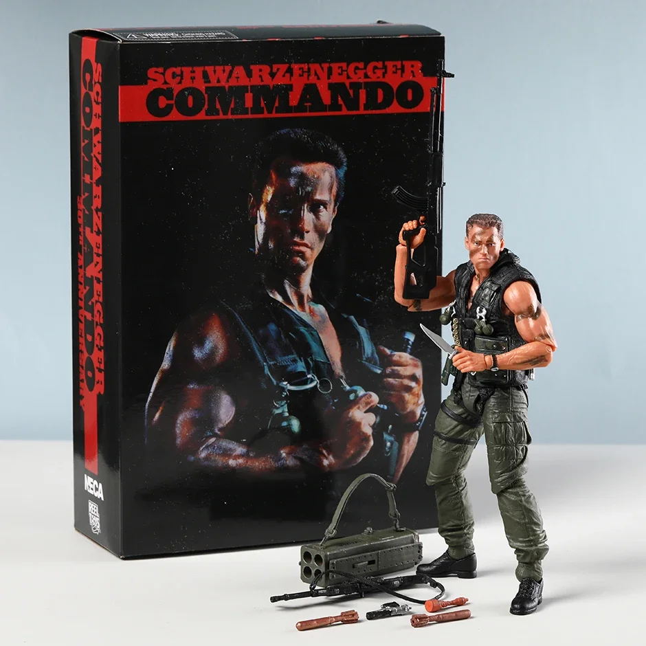 NECA Commando 30th Anniversary John Matrix Action Figure