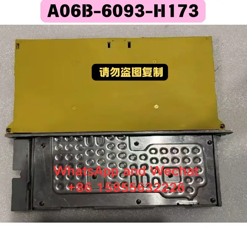 

Used OEM disassembled parts Driver A06B-6093-H173 Functional test OK Quick delivery