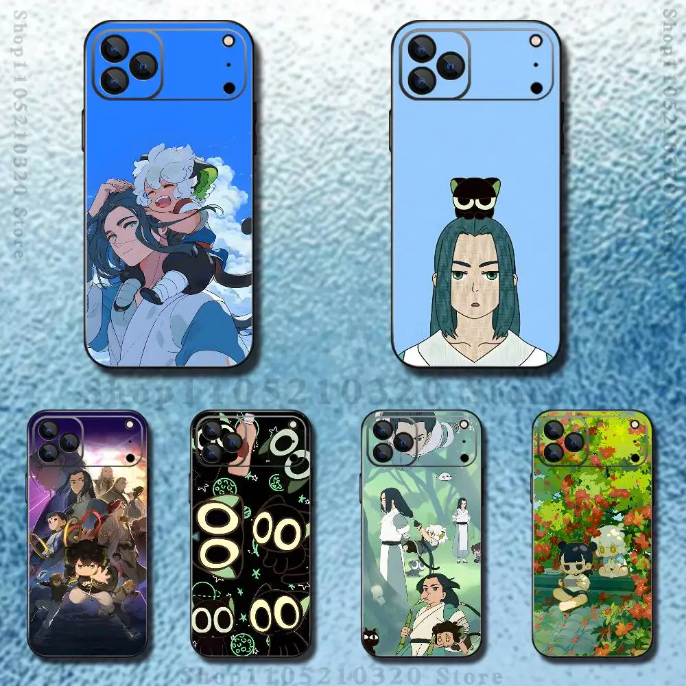 

The L-Legend of Hei Phone Case For iPhone 17,16,15,14,13,12,11,Pro Max,XSX,,XR,SE,Mini,8,7,Soft Silicone Black Cover