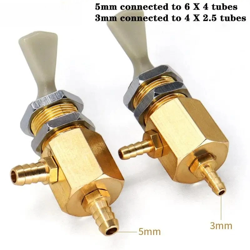 8Pcs 3mm/5mm Dental Pulldown Toggle Valve Switch for Dental Chair Unit Water Bottle Spare Parts Repair Replacement Accessories