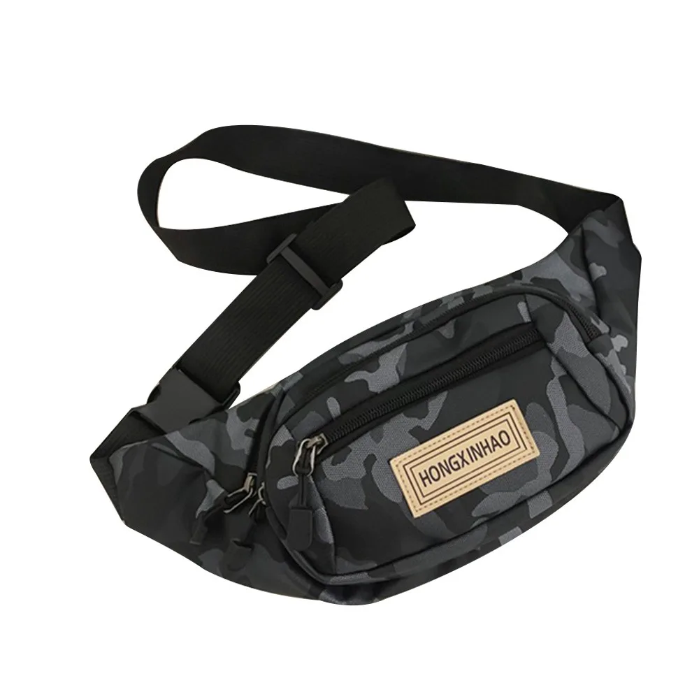 

Модная нагрудная сумка большой емкости, водонепроницаемая сумка через плечо, повседневная поясная сумка для путешествий