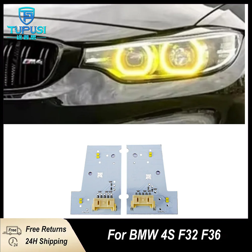 

Yellow DRL Modules For BMW M3 M4 F36 F32 F82 F80 F33 LCI 430i 440i 420i 2018-2020 LED Headlight Daytime Running Light