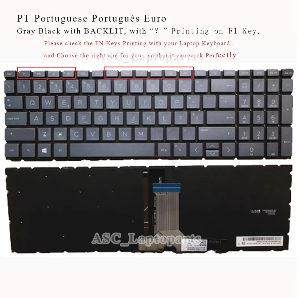 

Новая португальская PT-клавиатура для HP Pavilion 15-eh 15-eh0000np 15-eh1000np 15-eh0001np 15-eh0002np 15-eh0003np 15-eh0005np BACKLIT