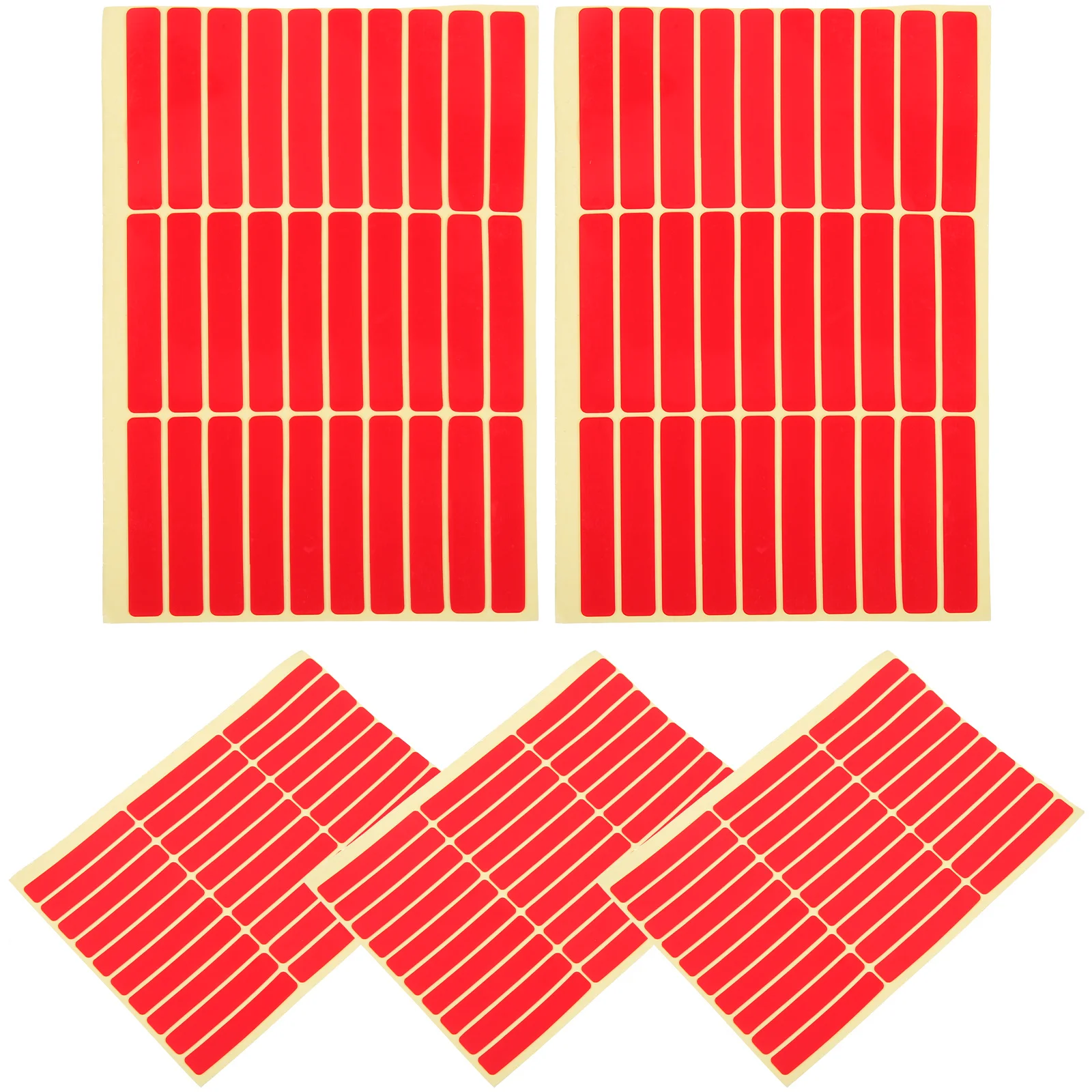 30 قطعة شريط عرض واضح أشرطة تركيب قوية للضغط على الأظافر التعبئة والتغليف أظافر صناعية الفن عرض حامل لاصق على الوجهين #4