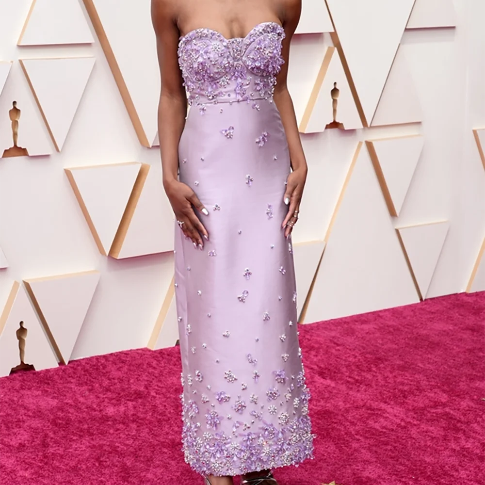 

Elegant Sweetheart Sequined Beads Sleeveless Straight Formal Evening Dresses Celebrity Dress Customzied