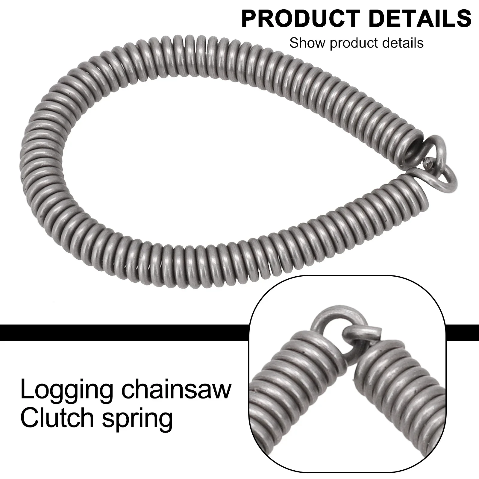 Chainsaw Clutch Spring Chainsaw Spring Clutch Spring Chainsaw Spring Chain Saw Spring 1pcs Chainsaw Parts Grey