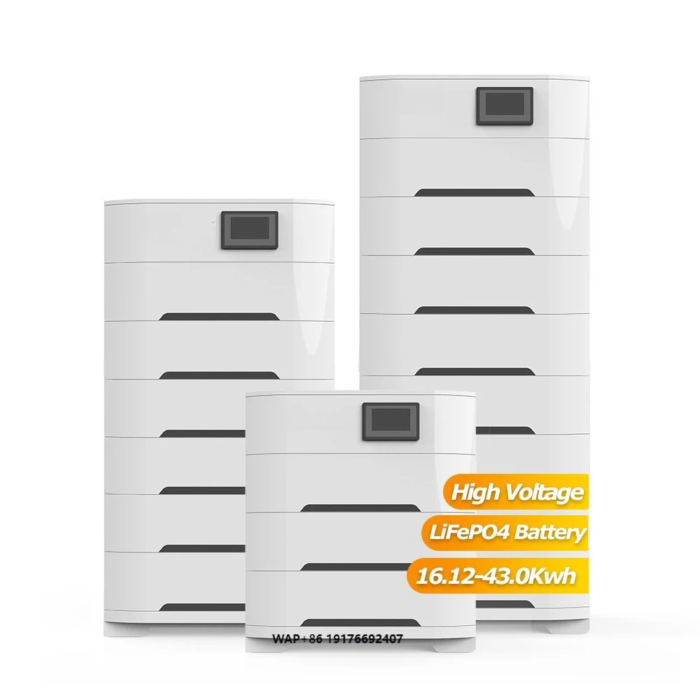 Solar Energy System 9.6kwh High Voltage Lfp Battery Pack Lithium Iron Phosphate Battery Batteries and Solar