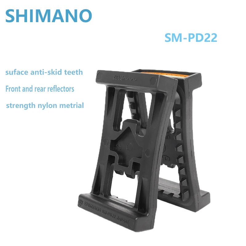 SHIMANO SM-PD22 SPD Cleat Flat Mountain Bike Pedal Bicycle PD-22 For M520 M540 M780 M980 Clipless MTB Pedals PD22 mtb accessorie