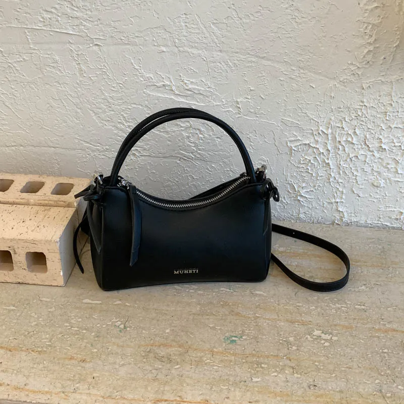 

Универсальная мини-сумка во французском стиле, новинка 2026, маленькая большая вместительная сумка через плечо, кошелек, элегантная верхняя ручка для ежедневного использования