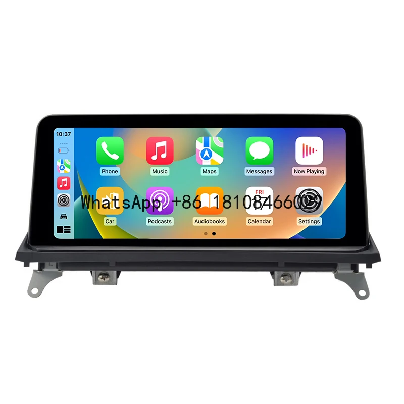 

10.25/12.5" Android 14 GPS Navigation Wireless Apple Carplay Auto for BMW X5 X6 E70 E71 Car Radio Multimedia Video Player Screen