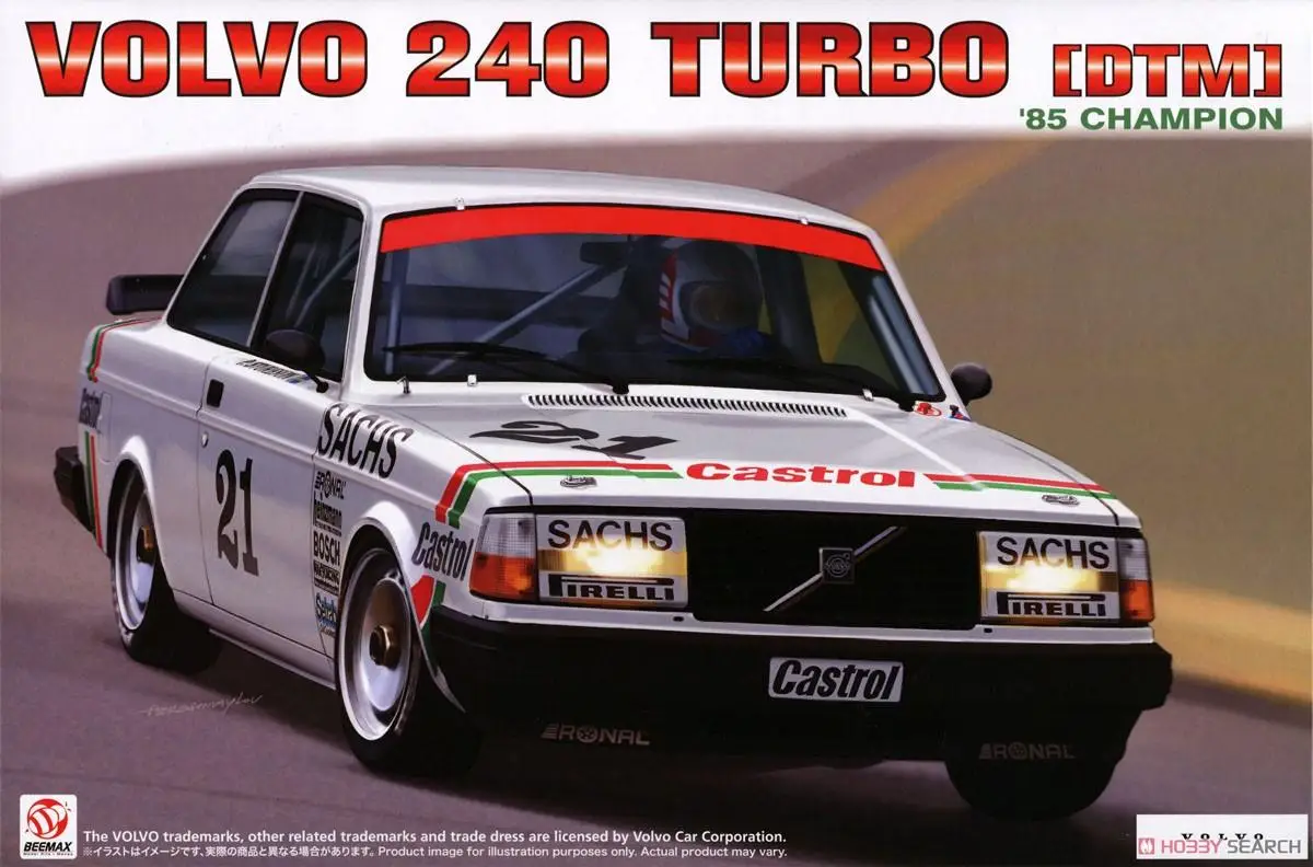 BEEMAX BX24027 1/24 240 Turbo 1985 DTM (Model Car)