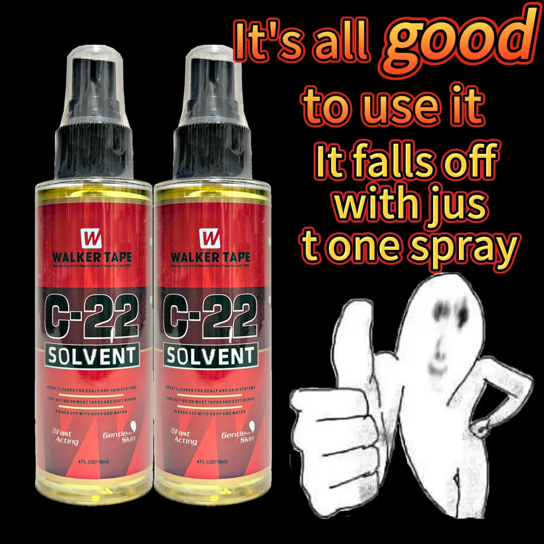 Walker Tape C-22 المذيبات 4 FL OZ 118ml - مزيل منظف لزج سريع وفعال وخفيف وغير مزعج #6