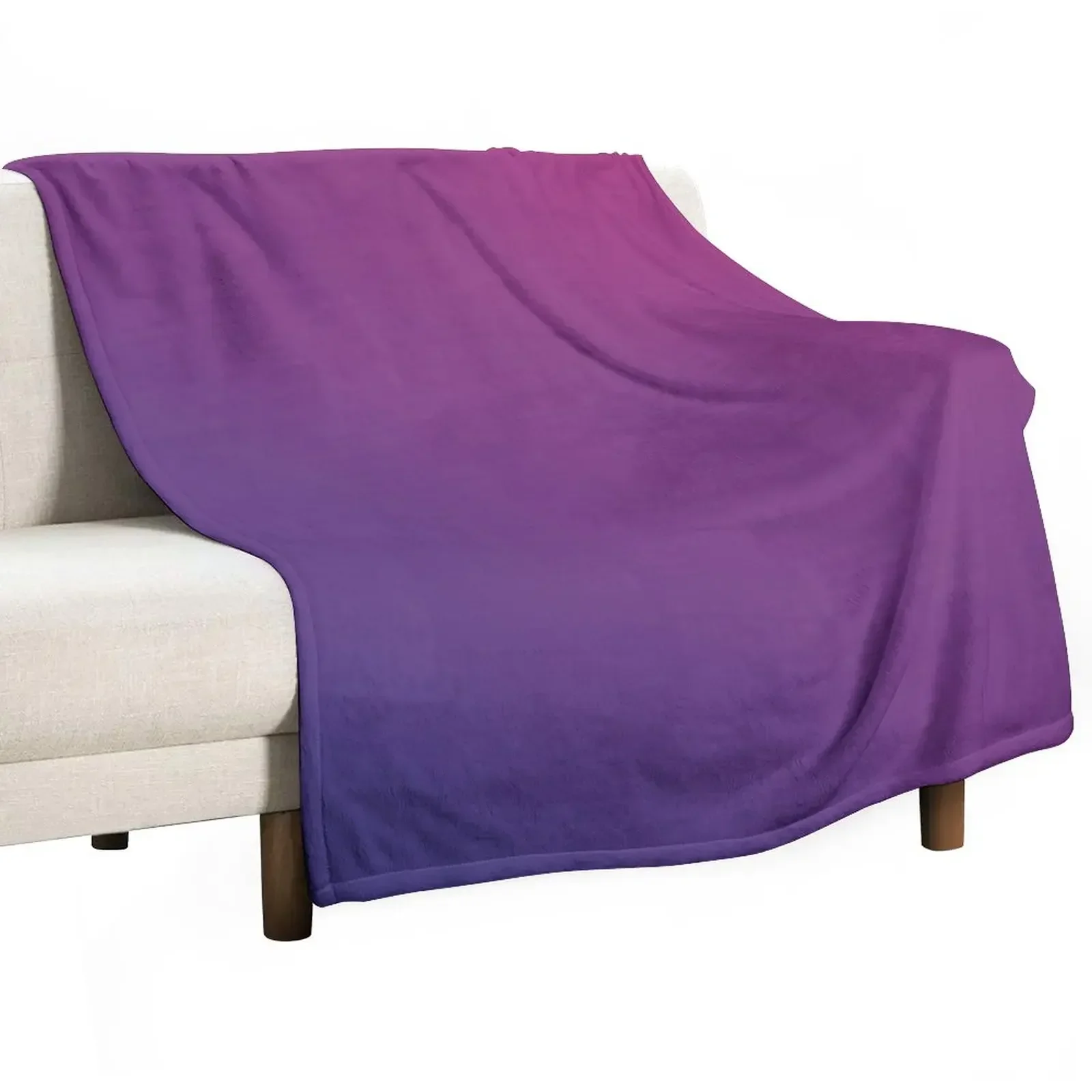 

subtle bi pride gradient Throw Blanket Polar Luxury Brand Soft Beds Blankets