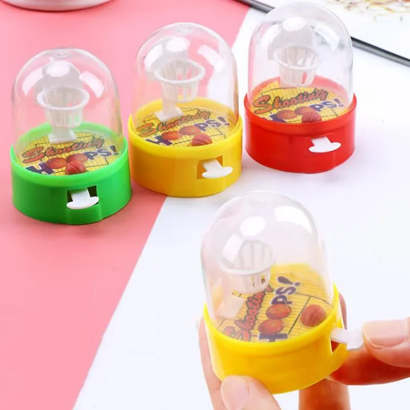 3Pcs New Mini Desktop Fingers Basketball Shooting Game Toys Kids Birthday Party Favors Supplies Filler Bag Sport Theme Party