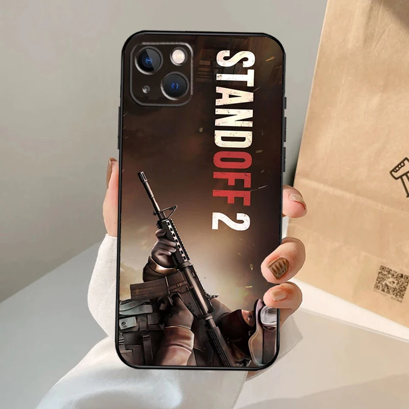 스탠드오프 2 휴대폰 케이스, 아이폰 16, 15, 14, 11, 12, 13 프로 맥스, 미니 플러스, X, XS 맥스, XR 커버