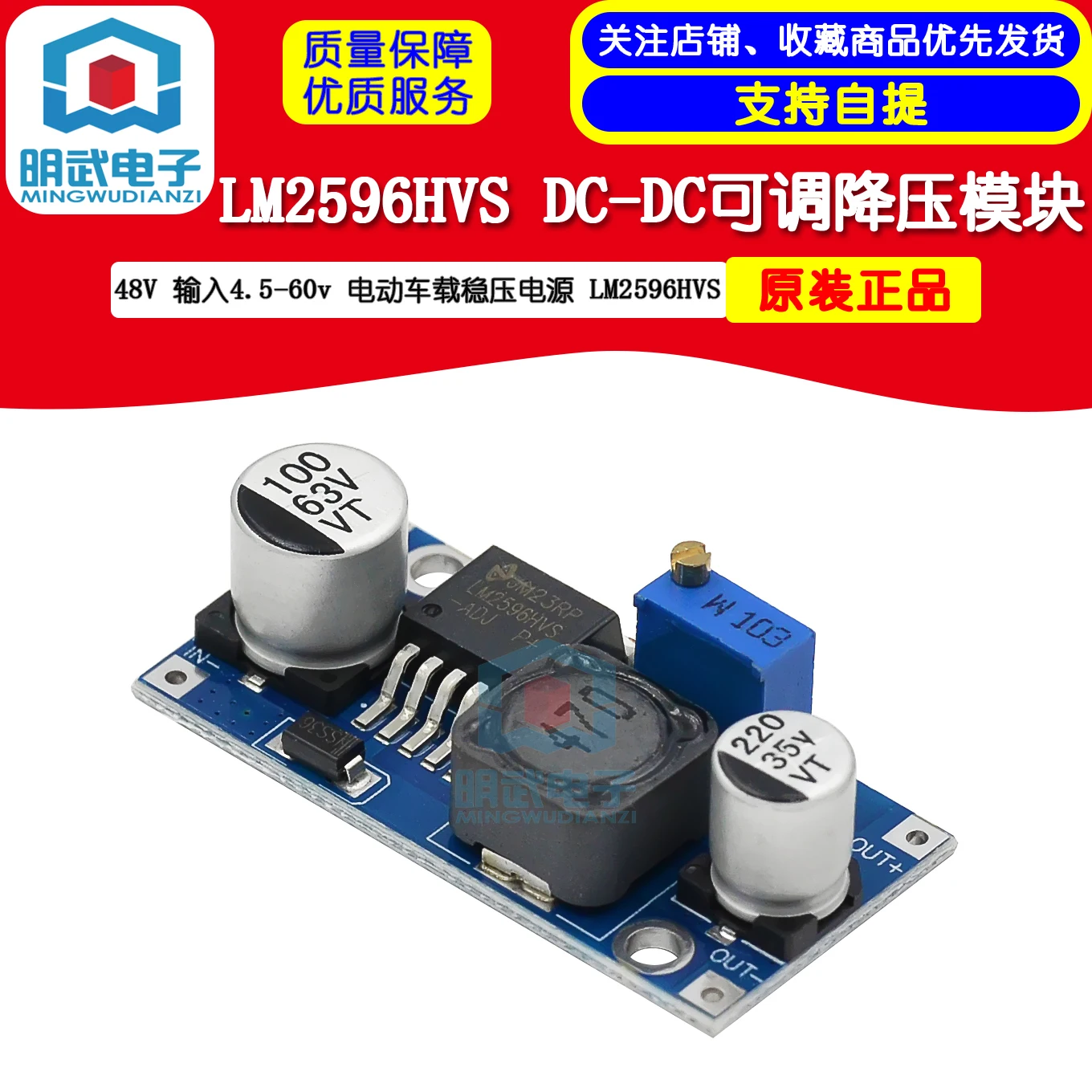 48V Adjustable Step…