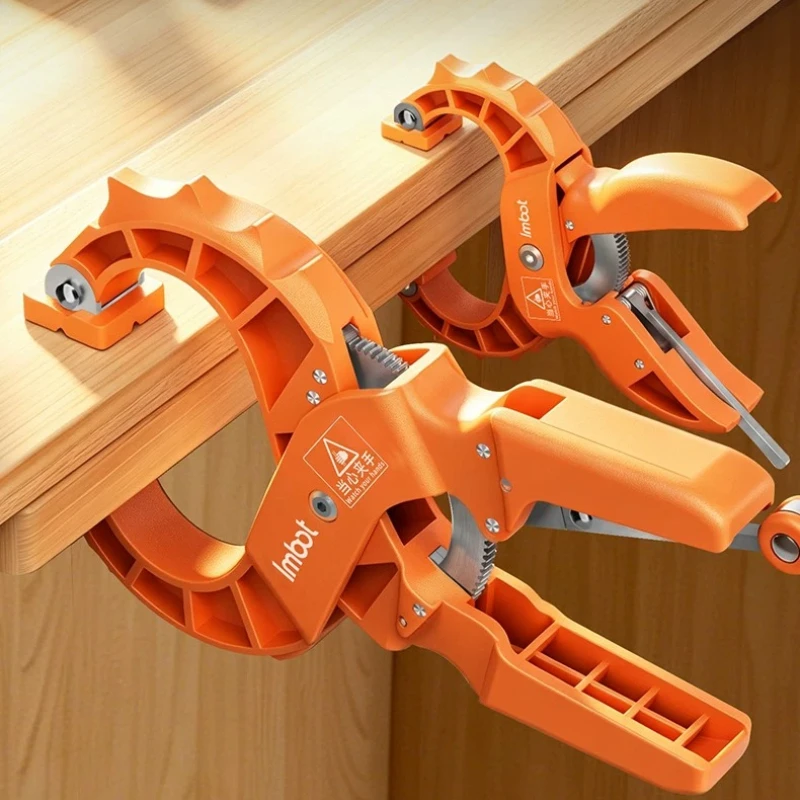 G Clamp Wood Working Fixed Clip Heavy Duty Ratchet Bar Clamp Wood Board Fast Holding Fixture for Carpenter Woodworking DIY Tools