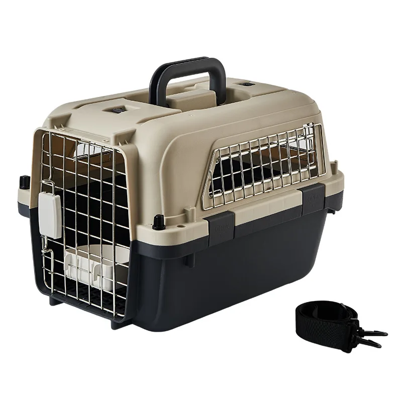 

Wholesale Portable Plastic Travel Multi-functional Ventilate Pet Carrier Consignment Box