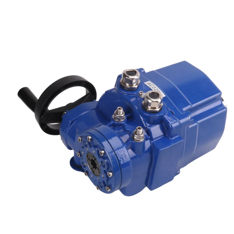 QT Series Explosion Proof Electric Actuator Electric Valve Actuator Manufacturers for Gas Industry LPG Industry