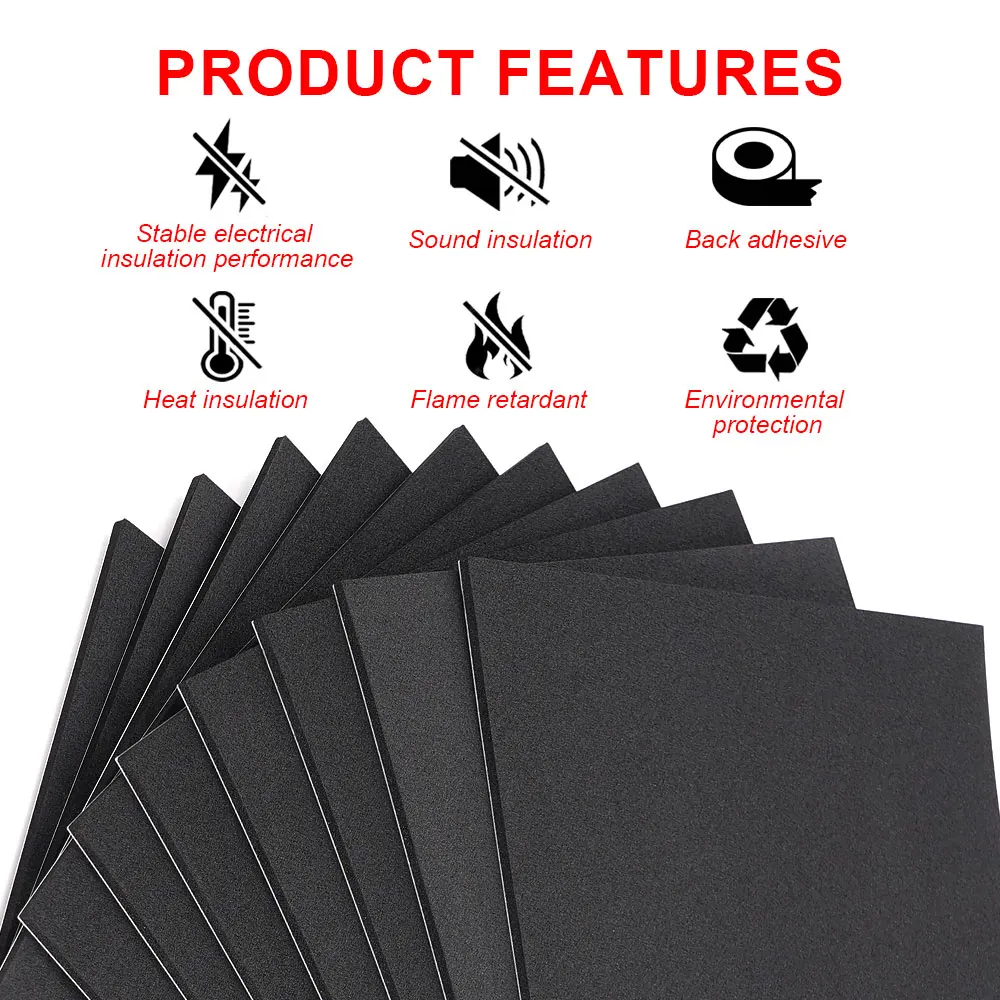 7/10/15pcs EVA Foam Board Insulation Fire Retardant EVA V0 with Retardant for 3.2V 280Ah 320Ah 310Ah LiFePo4 Battery Pack DIY