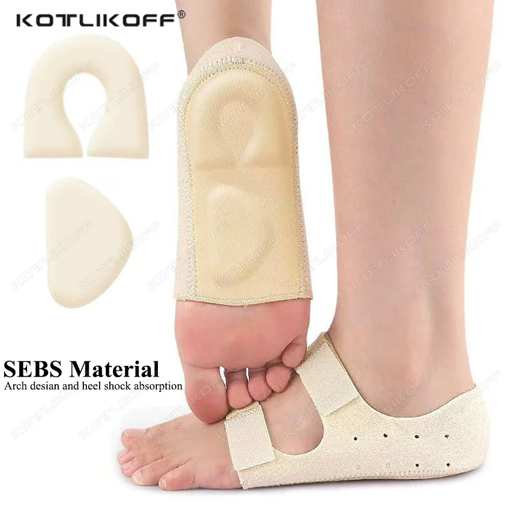 

﻿ Relief Plantar Fasciitis Heel Protectors Insoles With Arch Support Wearable Foot Pads Shock Absorbing Heel Inserts Pad Daily