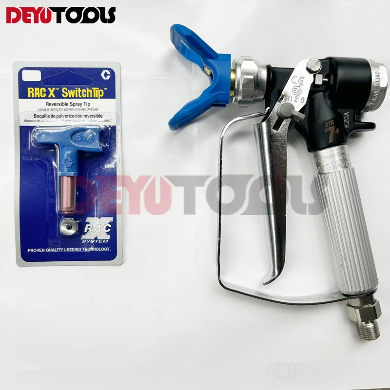 

Suitable For 500 Bar Spraying Operations No Tip Protective Coating GR XTR7 Airless high-pressure spray gun