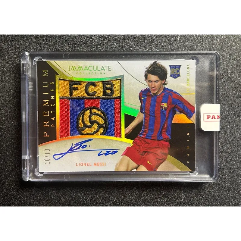 DIY Homemade Football Jersey Cards Messi Cristiano Ronaldo Rookie Card FIFA World Cup Panini Football Cards