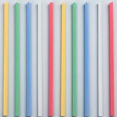 

30pcs Bookbinding Slide Binders Plastic Slide Spine Binding Bars File Folder Sliding Bars Paper Binder Clips Loose Leaf Binder