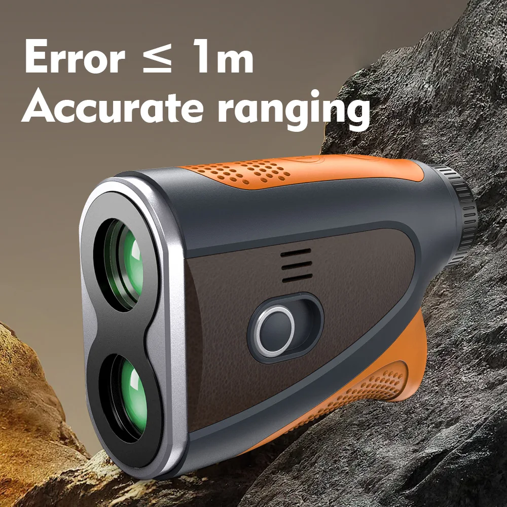 1000M/Yard Golf Laser Rangefinder with  Speedometer telescope horizontal angle measurement USB Rechargeable for Golfing