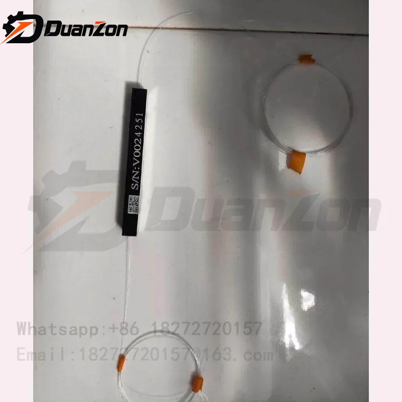Disassemble. 260W fiber to 105um/105um fiber optic compression