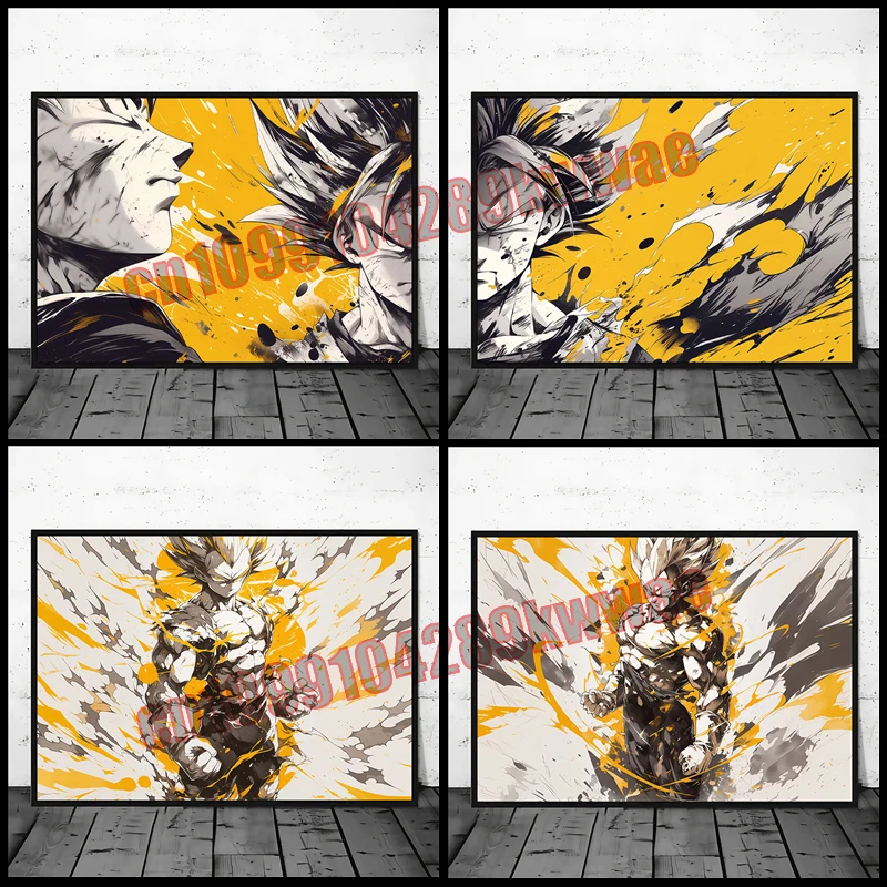 

Classic Japanese Dragon Ball Printed Canvas Painting Poster, Family Painting, Wall Art, Decoration, Christmas Gift for Children