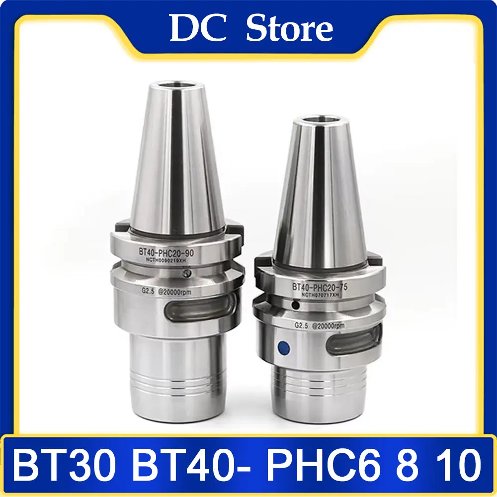 BT PHC Hydraulic Chuck Tool Shank BT30 BT40 PHC06 PHC08 PHC10 PHC12 PHC16 PHC20 Collet BT Hydraulic Tool Holder Lathe Tool