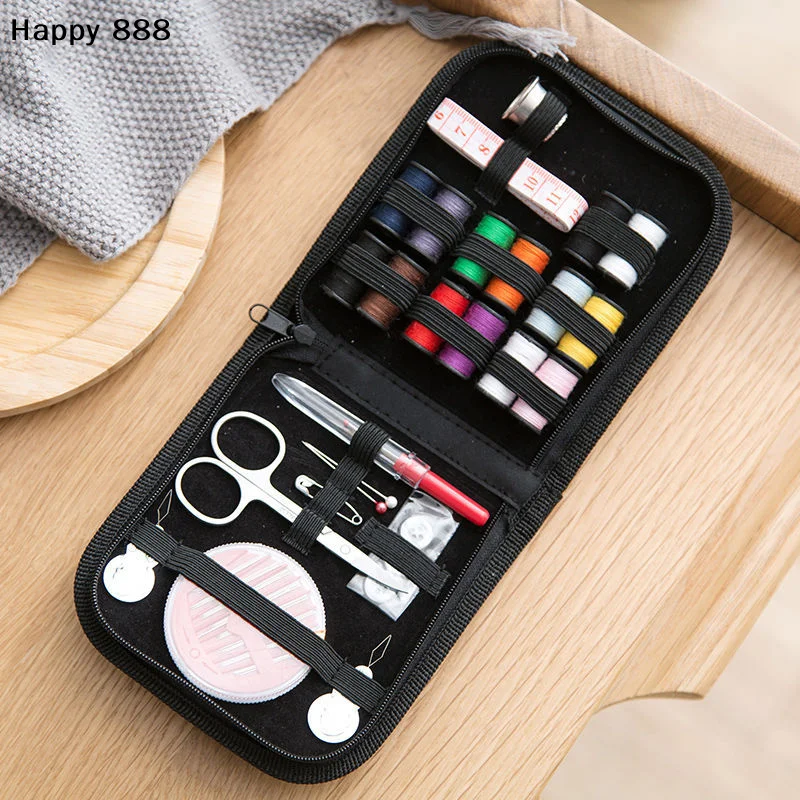 Portable Household Sewing Kit Box - A Do - It - Yourself Handicraft Tool Set For Home Supplies And Accessories